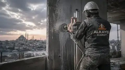 İstanbul beton kesme ve beton delme hizmeti — İstanbul Alkayış Karot karot ve beton hizmeti